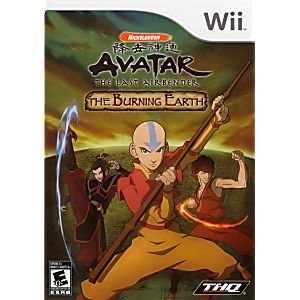 AVATAR THE LAST AIRBENDER THE BURNING EARTH (NINTENDO WII) - jeux video game-x