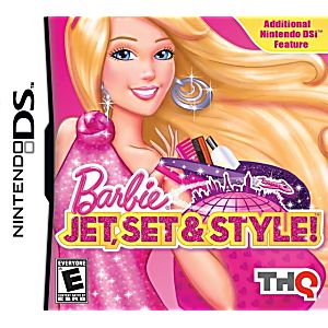 BARBIE JET SET AND STYLE NINTENDO DS - jeux video game-x