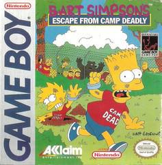 BART SIMPSON'S ESCAPE FROM CAMP DEADLY GAME BOY GB - jeux video game-x