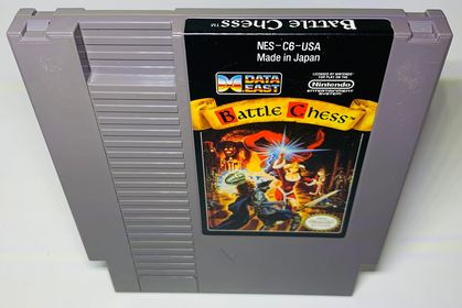 BATTLE CHESS NINTENDO NES - jeux video game-x