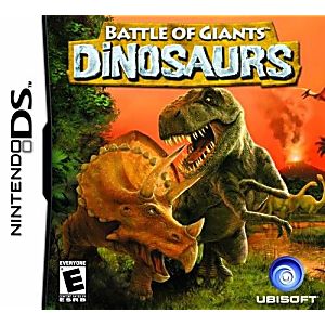 BATTLE OF GIANTS: DINOSAURS NINTENDO DS - jeux video game-x
