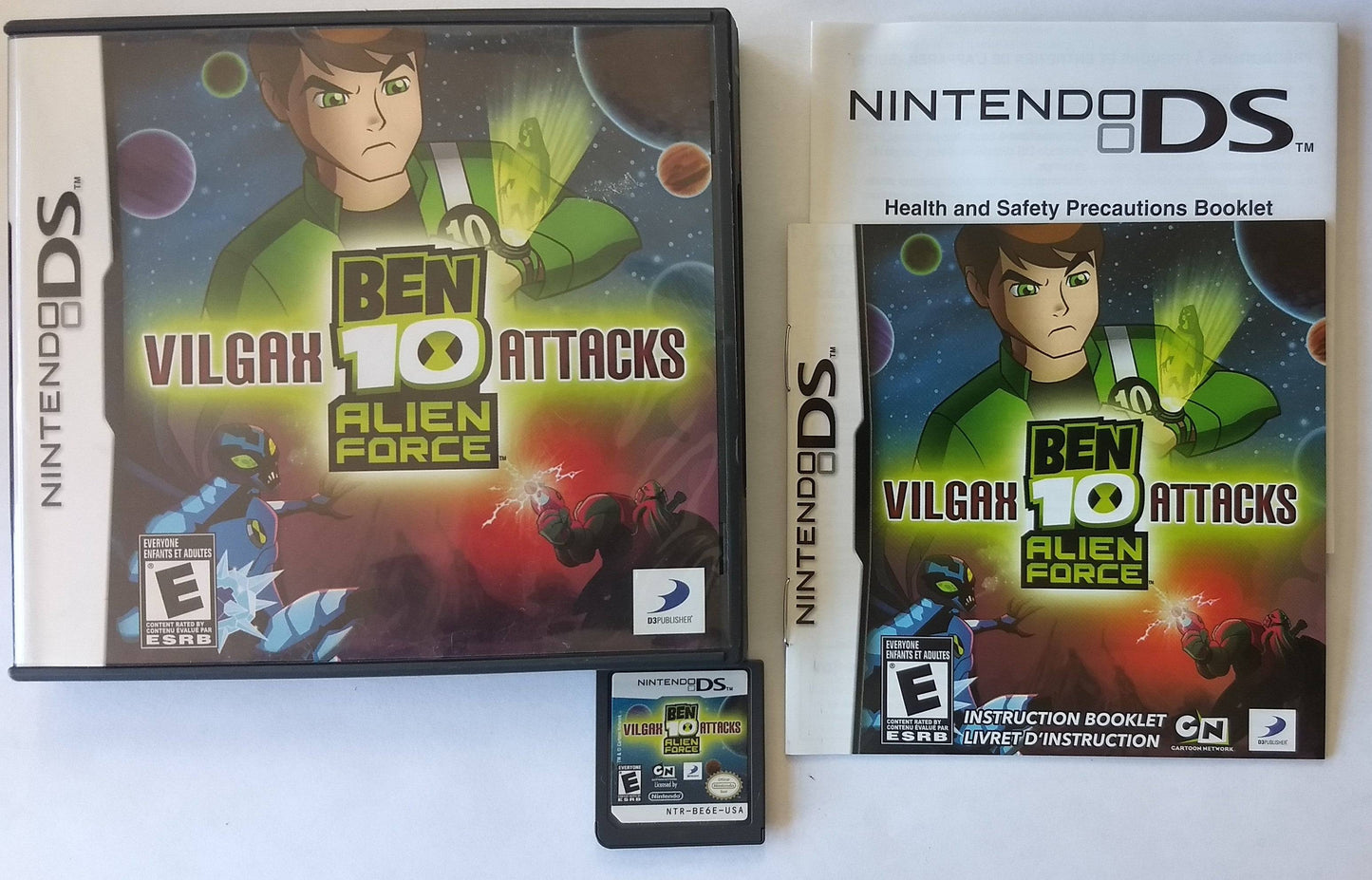 BEN 10: ALIEN FORCE: VILGAX ATTACKS NINTENDO DS - jeux video game-x