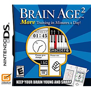 BRAIN AGE 2 NINTENDO DS - jeux video game-x