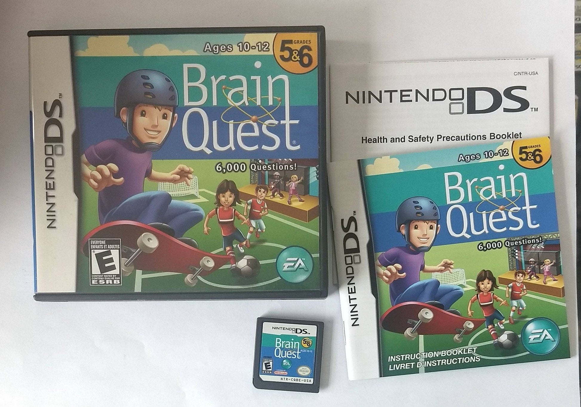 BRAIN QUEST GRADES 5 & 6 NINTENDO DS - jeux video game-x