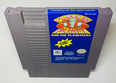 CAPTAIN PLANET AND THE PLANETEERS NINTENDO NES - jeux video game-x