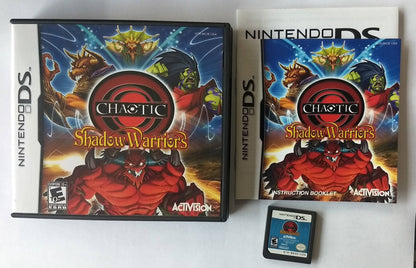 CHAOTIC SHADOW WARRIORS NINTENDO DS - jeux video game-x