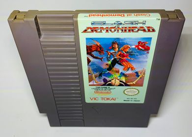 CLASH AT DEMONHEAD NINTENDO NES - jeux video game-x