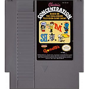 CLASSIC CONCENTRATION (NINTENDO NES) - jeux video game-x