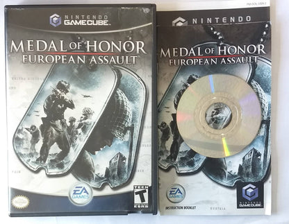 MEDAL OF HONOR EUROPEAN ASSAULT (NINTENDO GAMECUBE NGC) - jeux video game-x