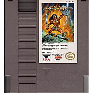 CONAN THE MYSTERIES OF TIME (NINTENDO NES) - jeux video game-x