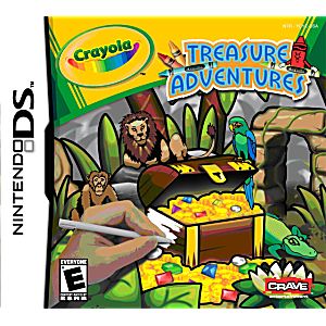 CRAYOLA TREASURE ADVENTURES NINTENDO DS - jeux video game-x