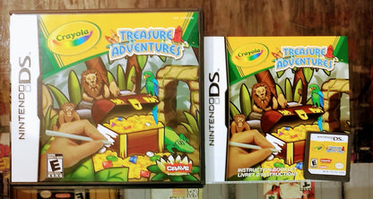 CRAYOLA TREASURE ADVENTURES NINTENDO DS - jeux video game-x