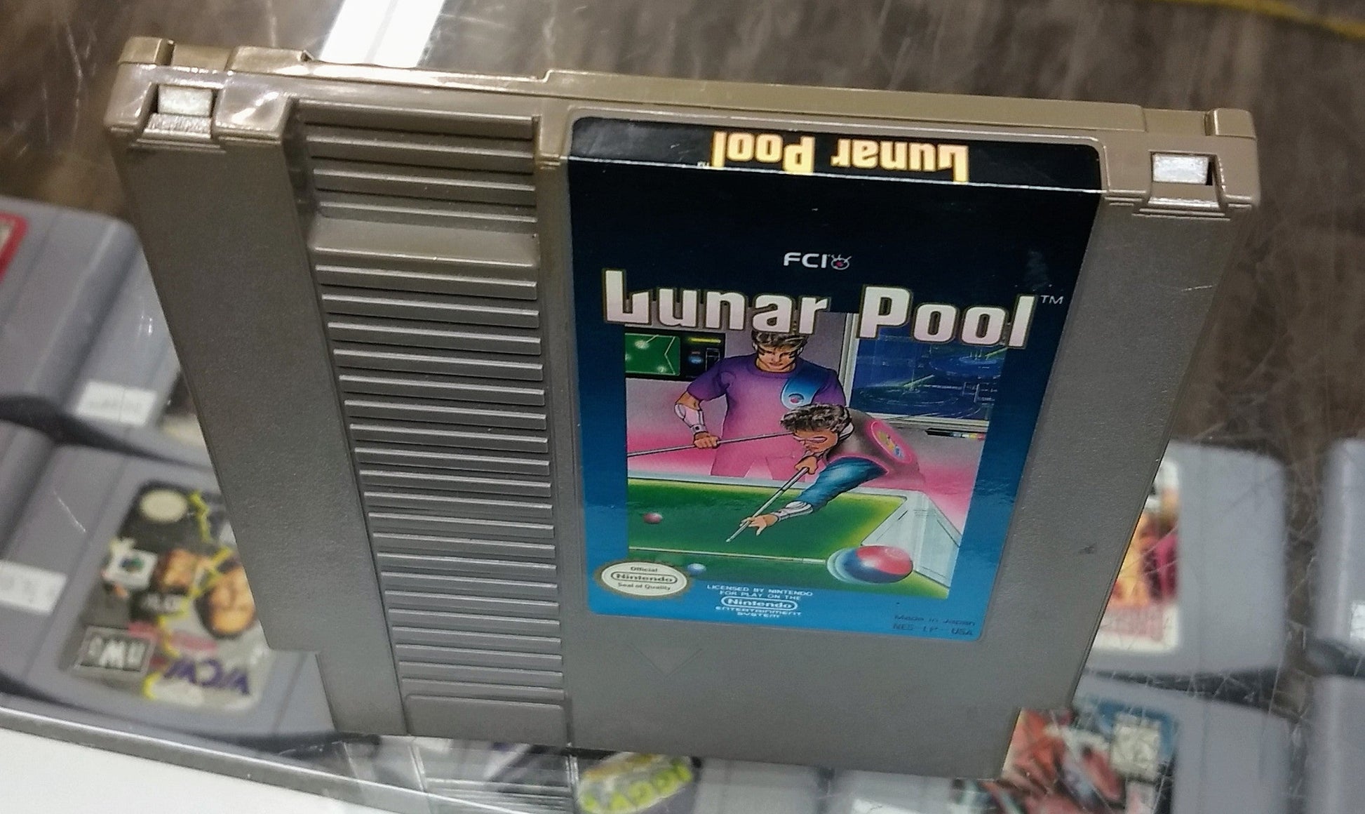 LUNAR POOL NINTENDO NES - jeux video game-x