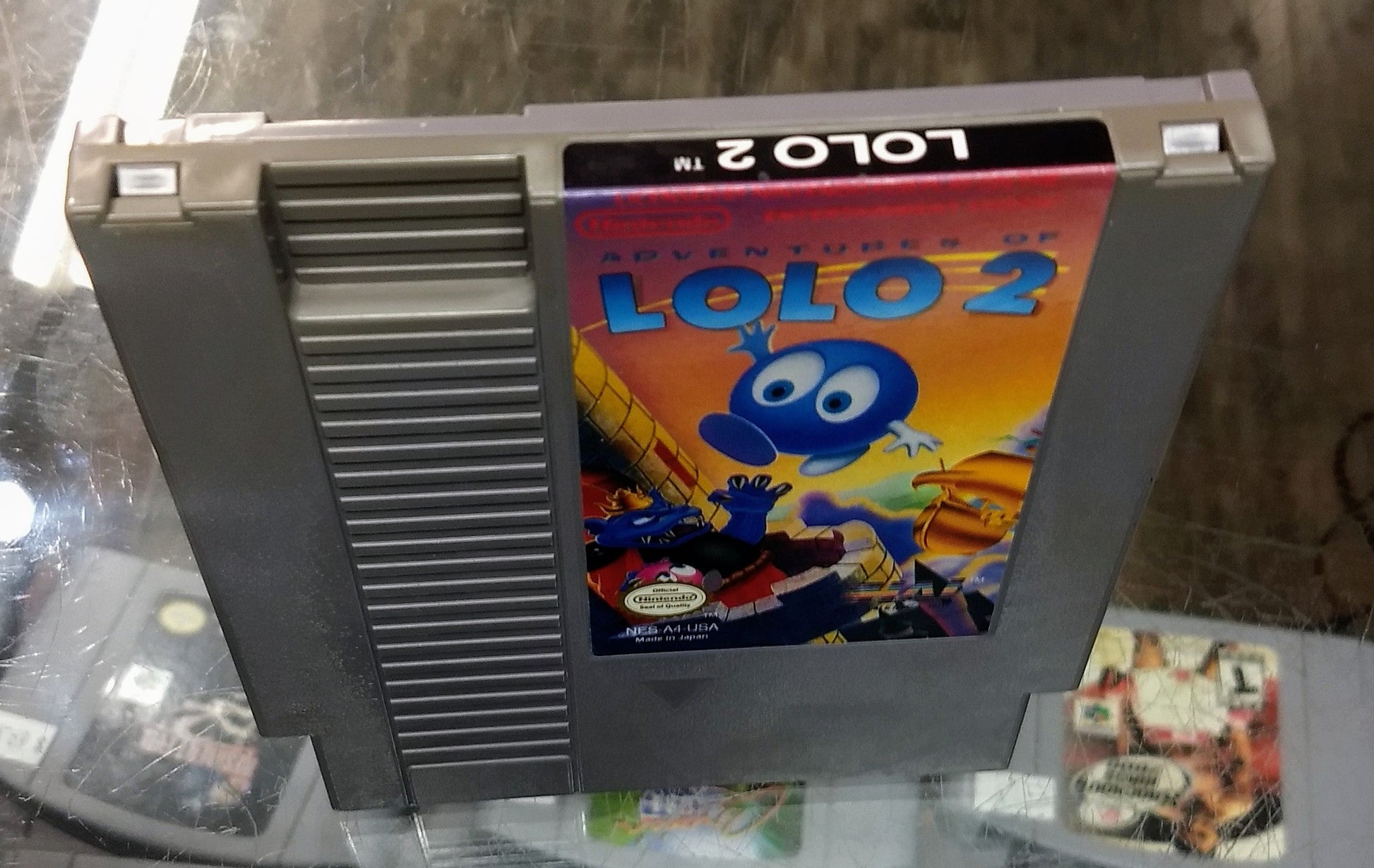 ADVENTURES OF LOLO 2 (NINTENDO NES) - jeux video game-x