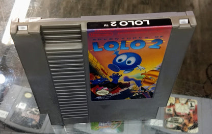 ADVENTURES OF LOLO 2 (NINTENDO NES) - jeux video game-x