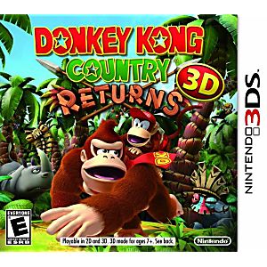 DONKEY KONG COUNTRY RETURNS 3D (NINTENDO 3DS) - jeux video game-x