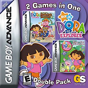 DORA THE EXPLORER DOUBLE PACK (GAME BOY ADVANCE GBA) - jeux video game-x