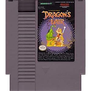 DRAGON'S LAIR THE LEGEND (NINTENDO NES) - jeux video game-x