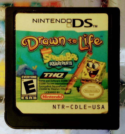 DRAWN TO LIFE SPONGEBOB SQUAREPANTS EDITION NINTENDO DS - jeux video game-x