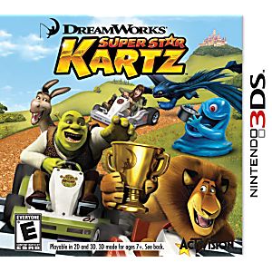 DREAMWORKS SUPER STAR KARTZ NINTENDO 3DS - jeux video game-x