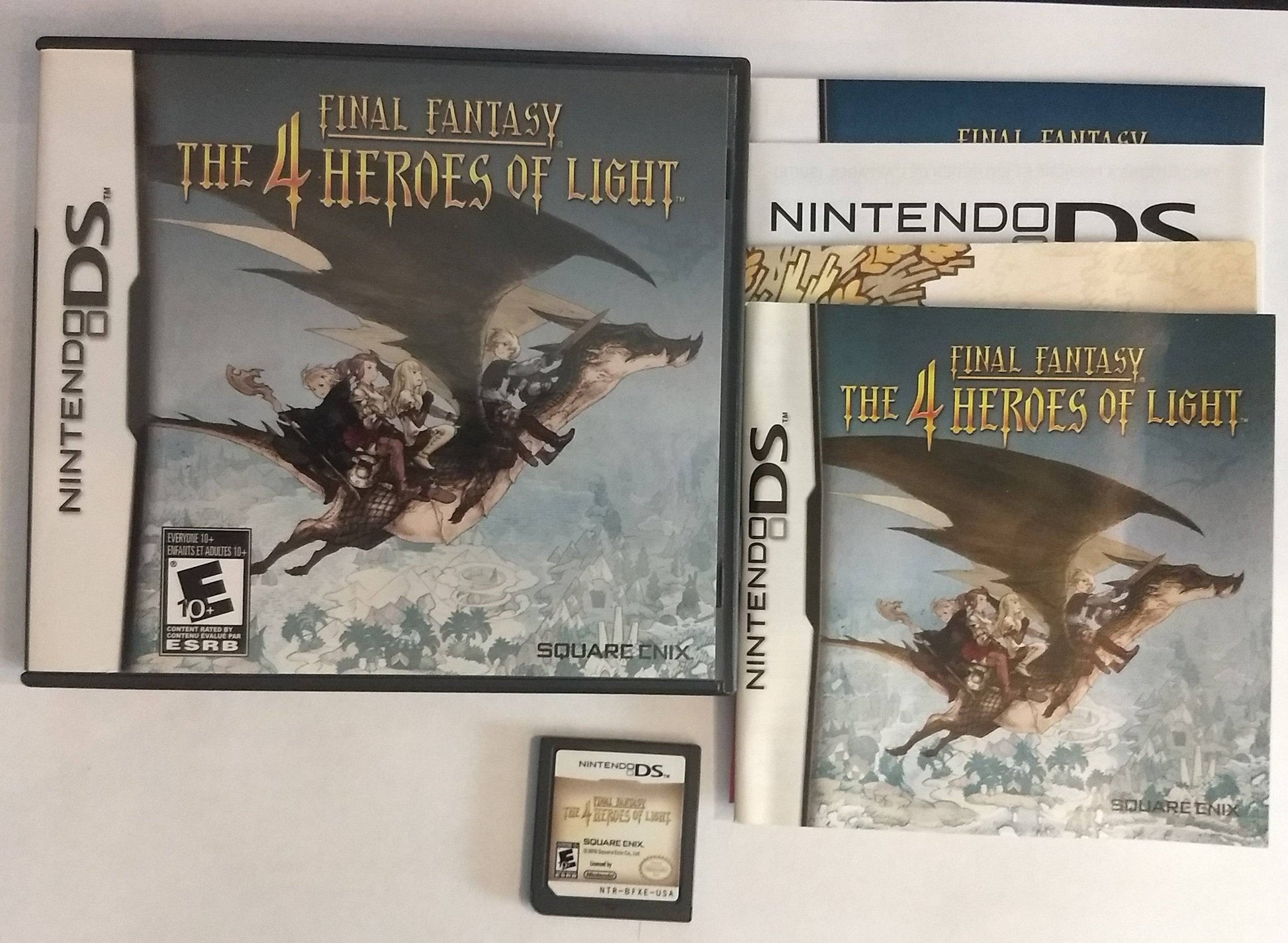 FINAL FANTASY: THE 4 HEROES OF LIGHT (NINTENDO DS) - jeux video game-x