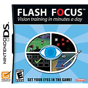 FLASH FOCUS VISION TRAINING NINTENDO DS - jeux video game-x