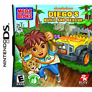 GO, DIEGO, GO! MEGA BLOKS BUILD & RESCUE (NINTENDO DS) - jeux video game-x