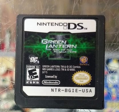 GREEN LANTERN: RISE OF THE MANHUNTERS (NINTENDO DS) - jeux video game-x