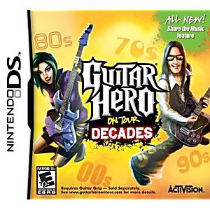 GUITAR HERO ON TOUR DECADES NINTENDO DS - jeux video game-x