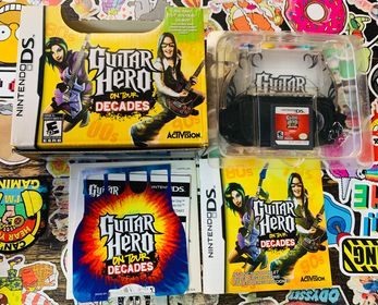 GUITAR HERO ON TOUR DECADES NINTENDO DS - jeux video game-x