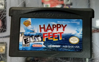 HAPPY FEET (GAME BOY ADVANCE GBA) - jeux video game-x