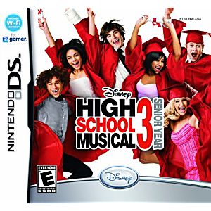 HIGH SCHOOL MUSICAL 3 SENIOR YEAR NINTENDO DS - jeux video game-x