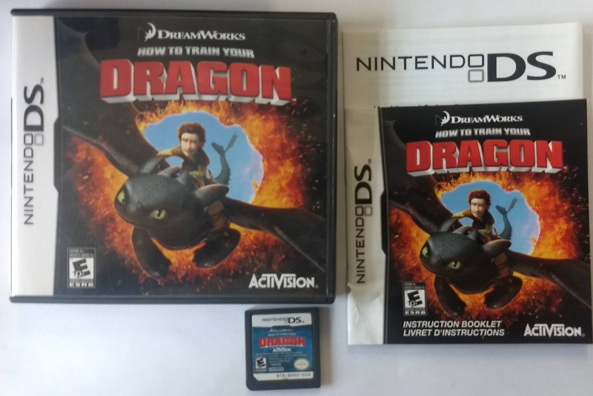 HOW TO TRAIN YOUR DRAGON NINTENDO DS - jeux video game-x