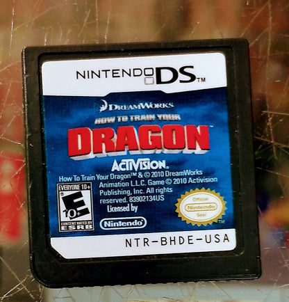 HOW TO TRAIN YOUR DRAGON NINTENDO DS - jeux video game-x