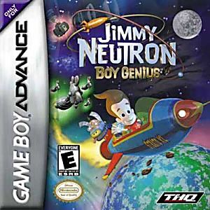 JIMMY NEUTRON BOY GENIUS (GAME BOY ADVANCE GBA) - jeux video game-x