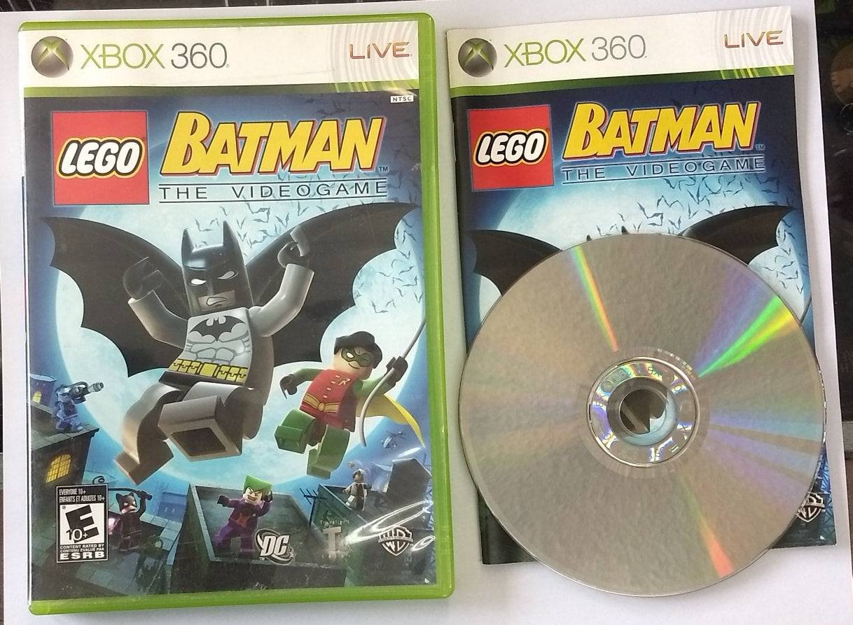 LEGO BATMAN THE VIDEOGAME (XBOX 360 X360) - jeux video game-x