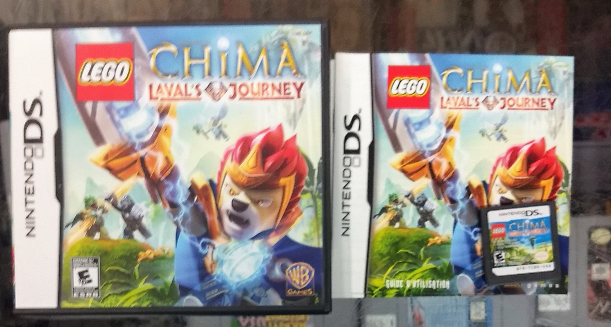 LEGO LEGENDS OF CHIMA LAVAL'S JOURNEY NINTENDO DS - jeux video game-x