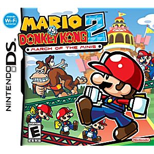 MARIO VS DONKEY KONG 2 MARCH OF MINIS (NINTENDO DS) - jeux video game-x