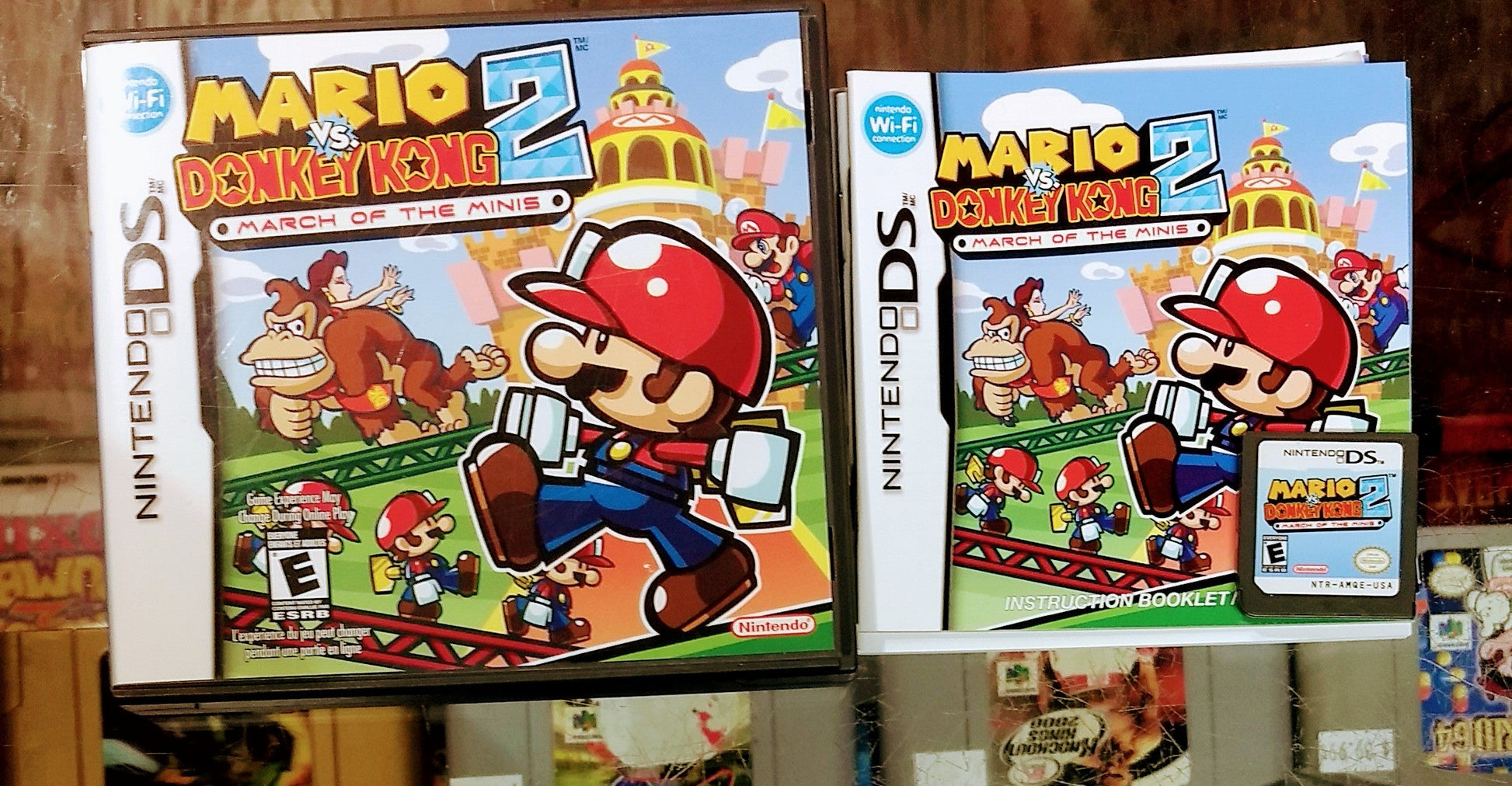 MARIO VS DONKEY KONG 2 MARCH OF MINIS (NINTENDO DS) - jeux video game-x