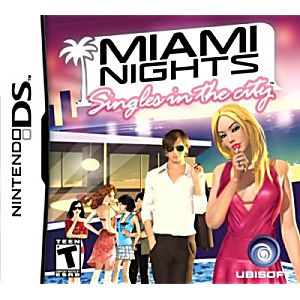 MIAMI NIGHTS SINGLES IN THE CITY NINTENDO DS - jeux video game-x