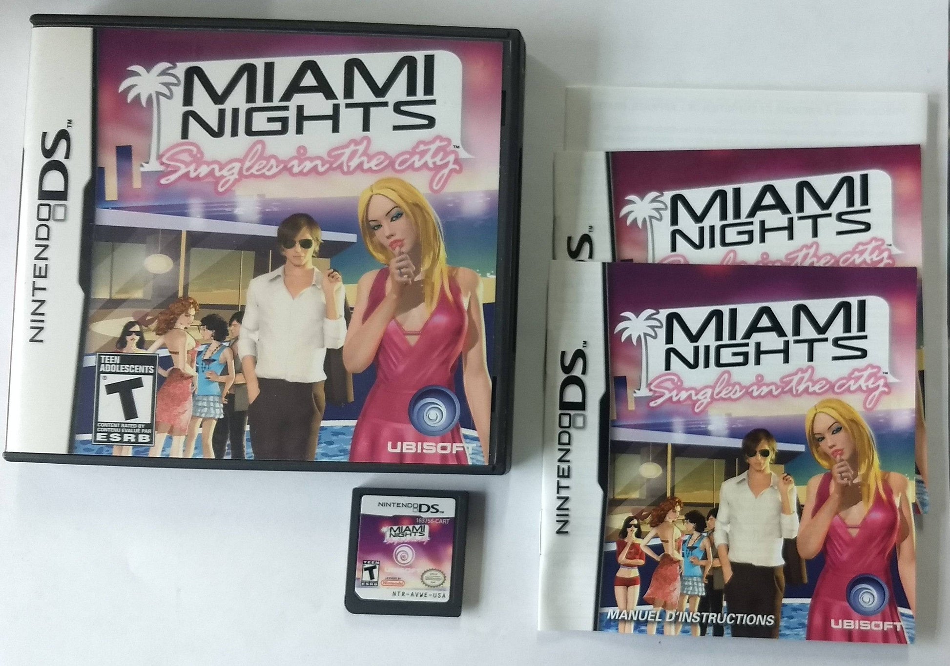 MIAMI NIGHTS SINGLES IN THE CITY NINTENDO DS - jeux video game-x