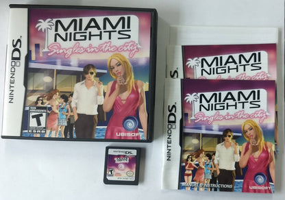 MIAMI NIGHTS SINGLES IN THE CITY NINTENDO DS - jeux video game-x