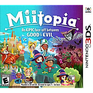 MIITOPIA (NINTENDO 3DS) - jeux video game-x