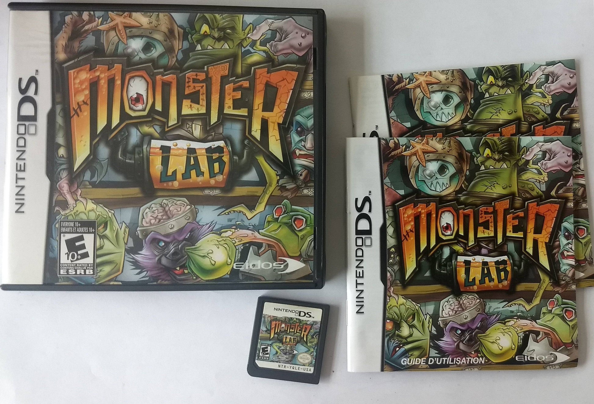 MONSTER LAB NINTENDO DS - jeux video game-x