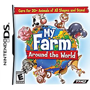 MY FARM AROUND THE WORLD NINTENDO DS - jeux video game-x