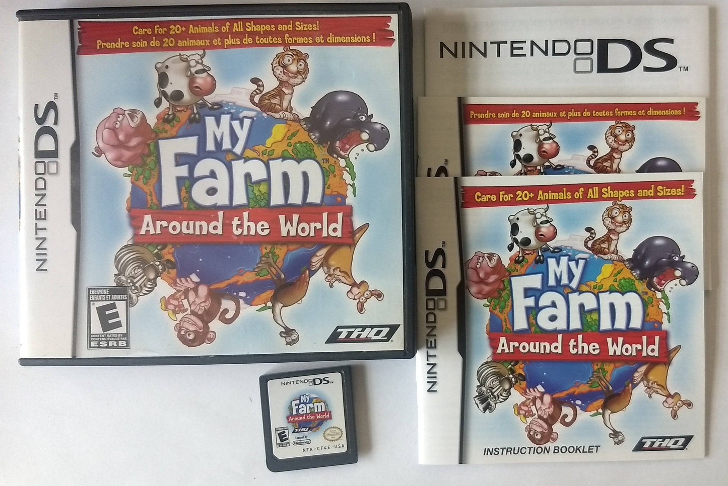 MY FARM AROUND THE WORLD NINTENDO DS - jeux video game-x