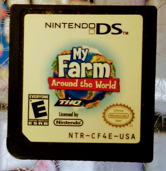 MY FARM AROUND THE WORLD NINTENDO DS - jeux video game-x