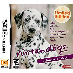 NINTENDOGS DALMATIAN AND FRIENDS (NINTENDO DS) - jeux video game-x