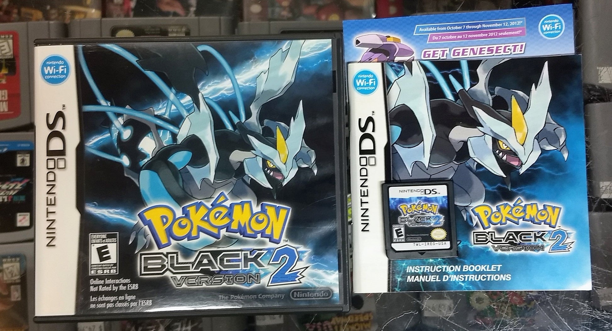 POKEMON BLACK VERSION 2 NINTENDO DS - jeux video game-x