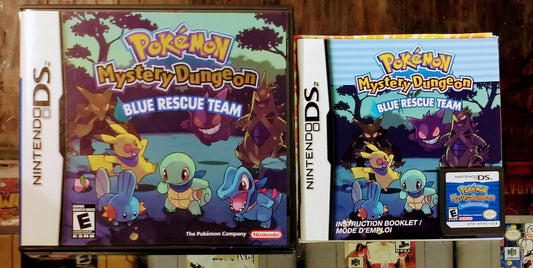 POKEMON MYSTERY DUNGEON BLUE RESCUE TEAM (NINTENDO DS) - jeux video game-x